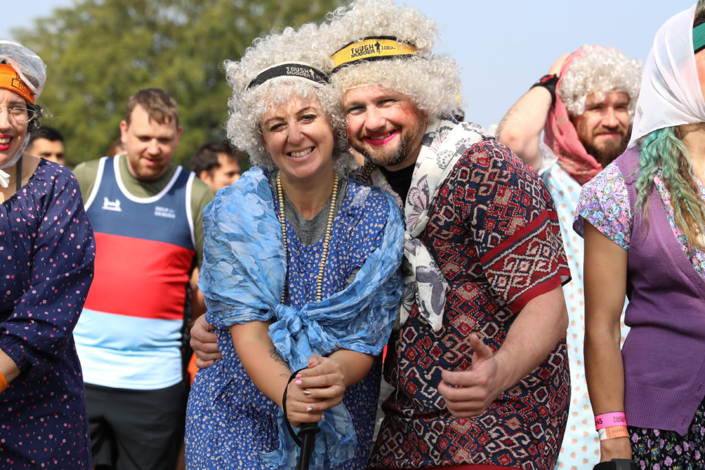 Helen and Ant at Tough Mudder North West