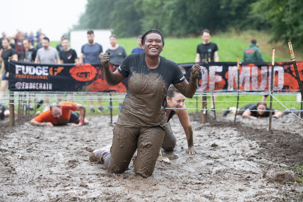 muddy woman kiss of mud