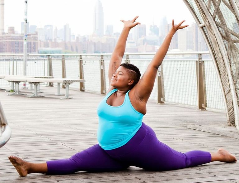 inspiring woman yoga